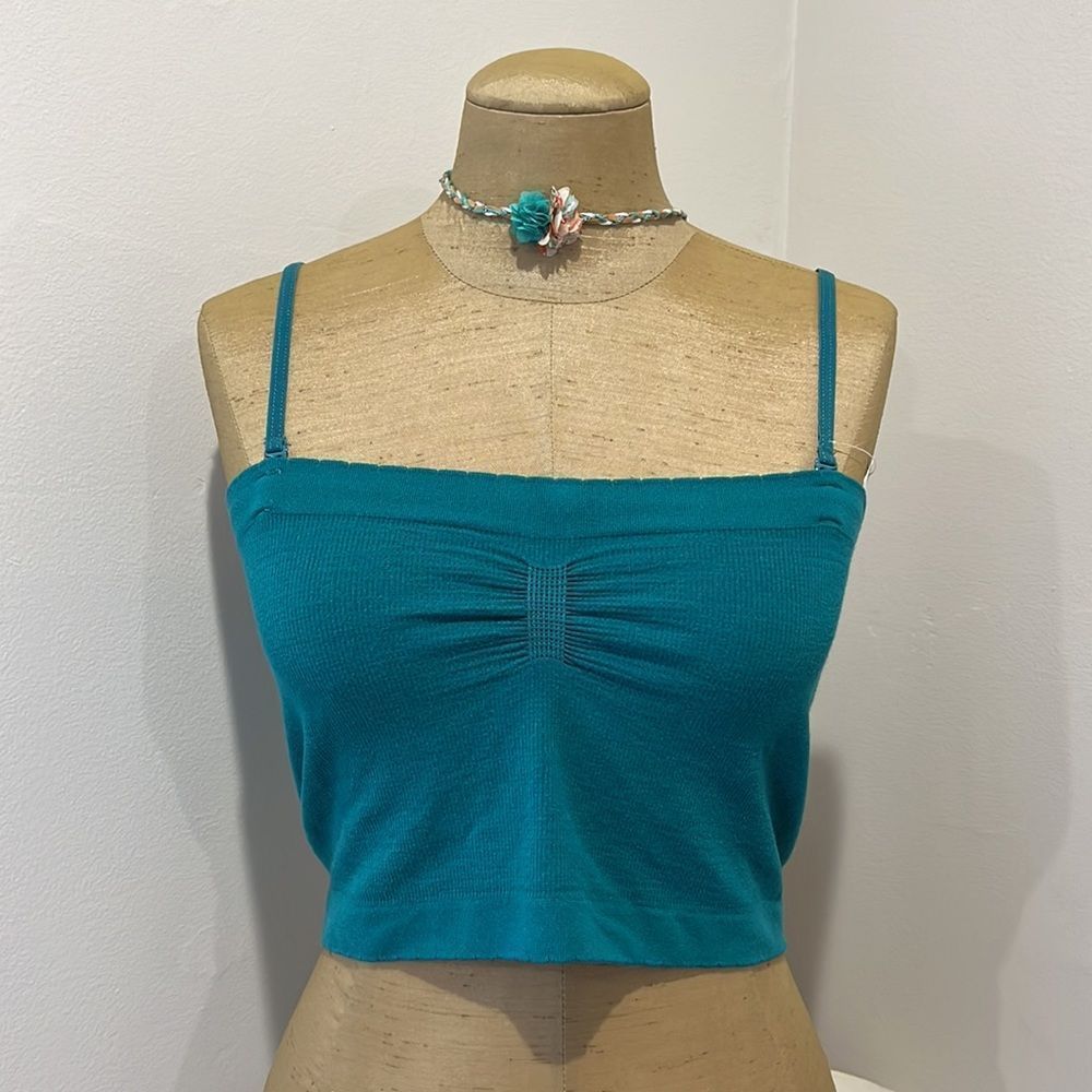 Anthropologie seamless longline Bralette